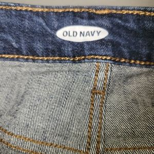 Old Navy distressed denim shorts